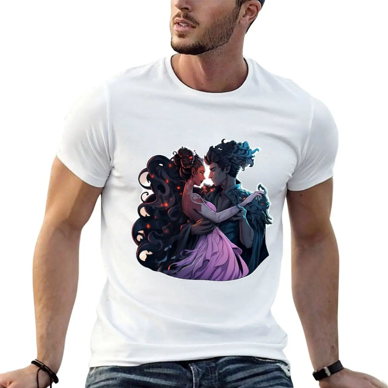 

Hades and Persephone - Love Amidst the Gods T-Shirt funny t shirts dark humor t shirts with prints T-Shirt