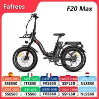 Fafrees F20 Max Folding Electric Bicycle 500W 48V 22.5Ah Removable Battery 20\