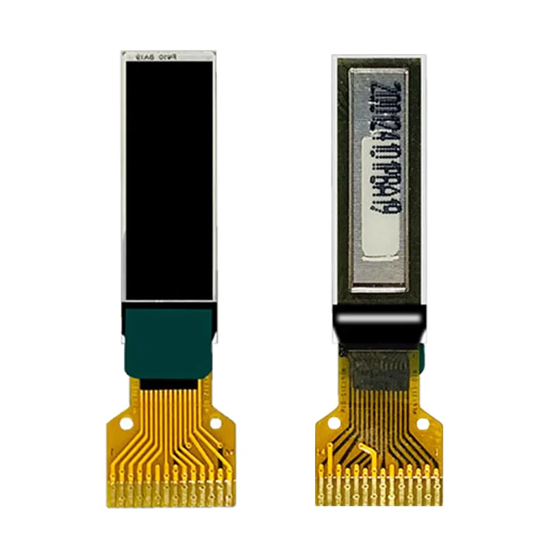 Imagem -04 - Tela Inteligente do Cabo de Dados Wearable Display Oled Matriz de Ponto Interface Iic Unidade Ssd1312 14pin 063 120x28 Pcs