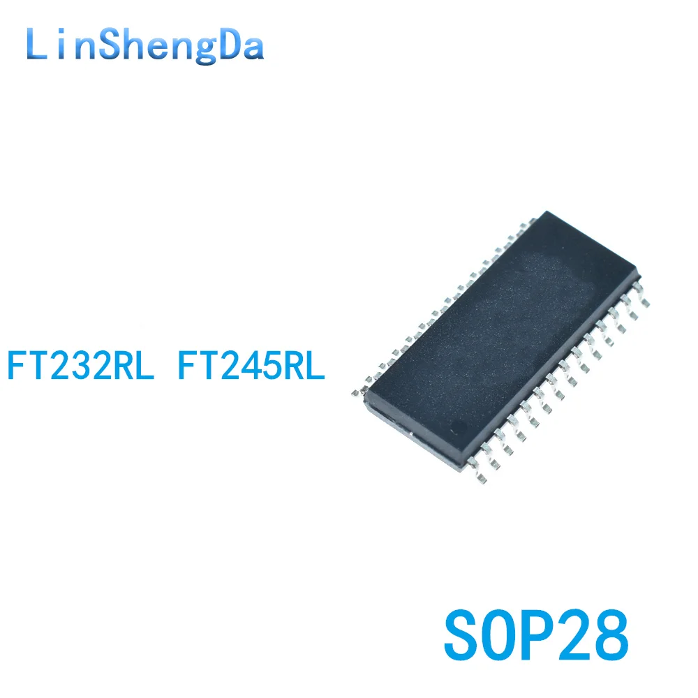 

10PCS FT232 FT232RL FT245RL SSOP28 USB Serial Chip IC Bridge