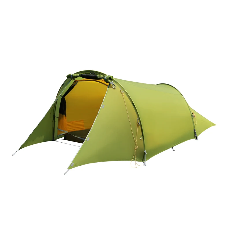 Tenda da trekking per moto tende da campeggio all'aperto tourer Double Layers storage 2 man tent