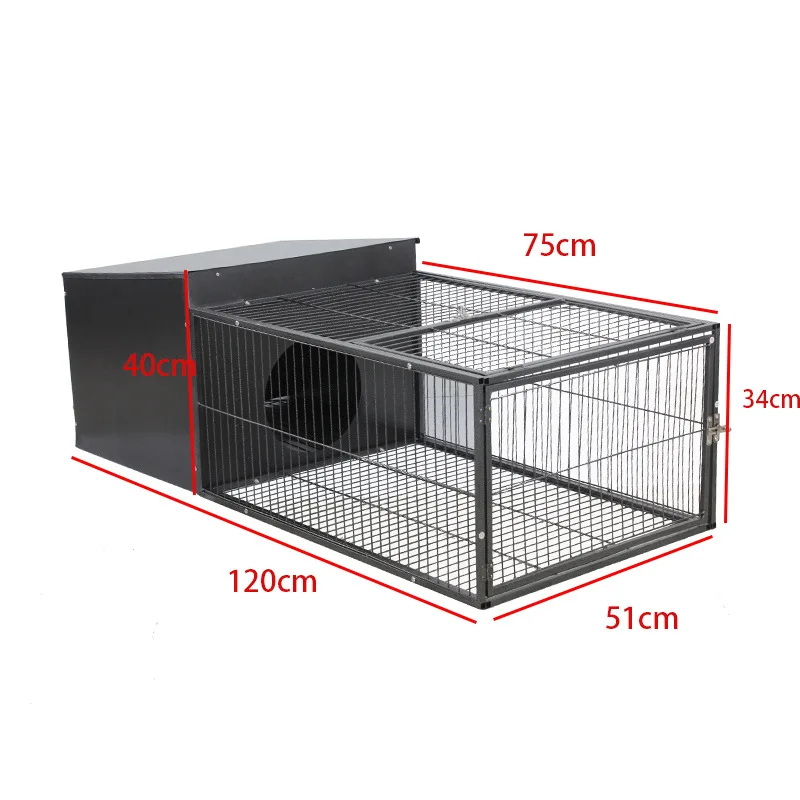 Outdoor Metal Rabbit Cages Commercial Breeding Farm Rabbit Cage