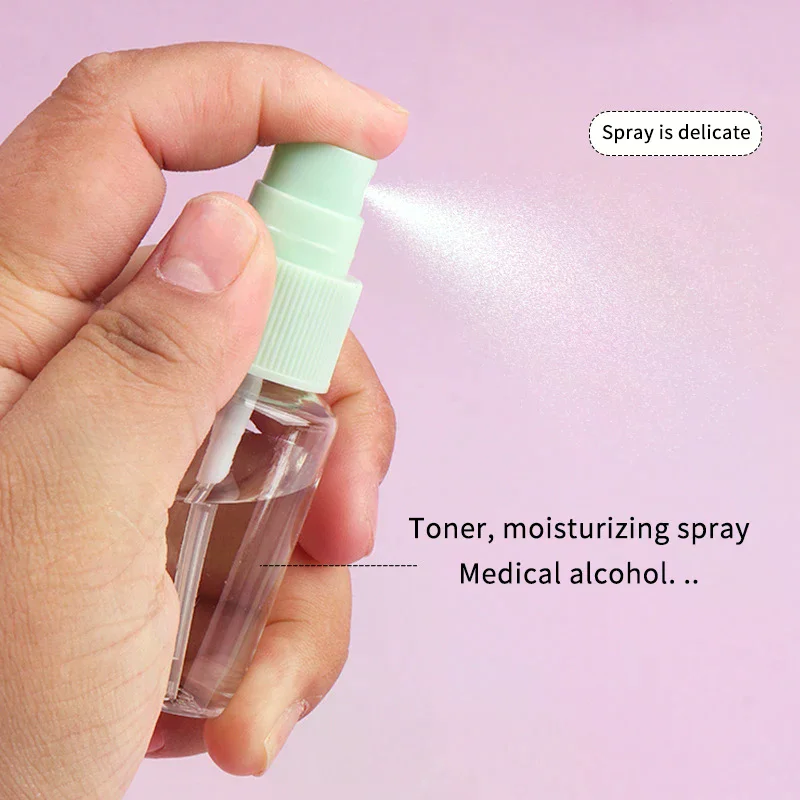 7pcs Travel Bottle Set Leakproof Refillable Containers For Toiletries Shampoo Conditioner Portable Space-Saving TravelEssentials