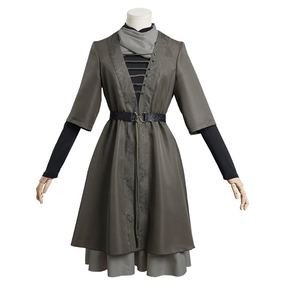 ميلينا تأثيري الخيال عباءة حزام ملابس الدعاوى لعبة ER زي الكبار النساء فتاة لعب الأدوار ملابس ملابس للحفلات كرنفال الهالوين #6