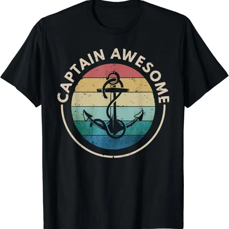 Funny Sailing Boating Sailor Boat Captain Awesome T Shirt