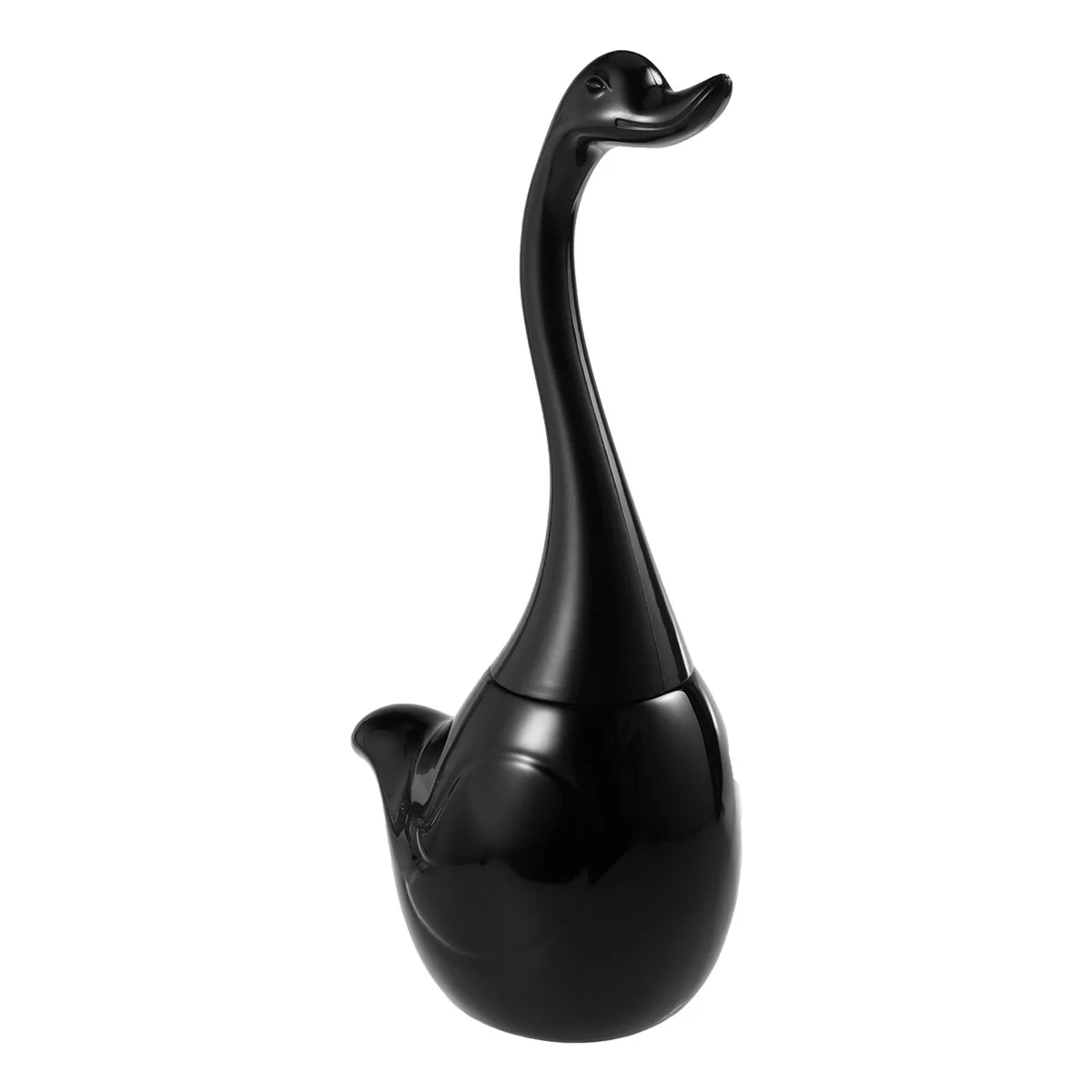 Toilet Cleaner Brush Toilet Brush Holder Modern Cartoon Swan Design Toilet Set Cleaning Bowl Brush Kit Bathroom Home Hotel