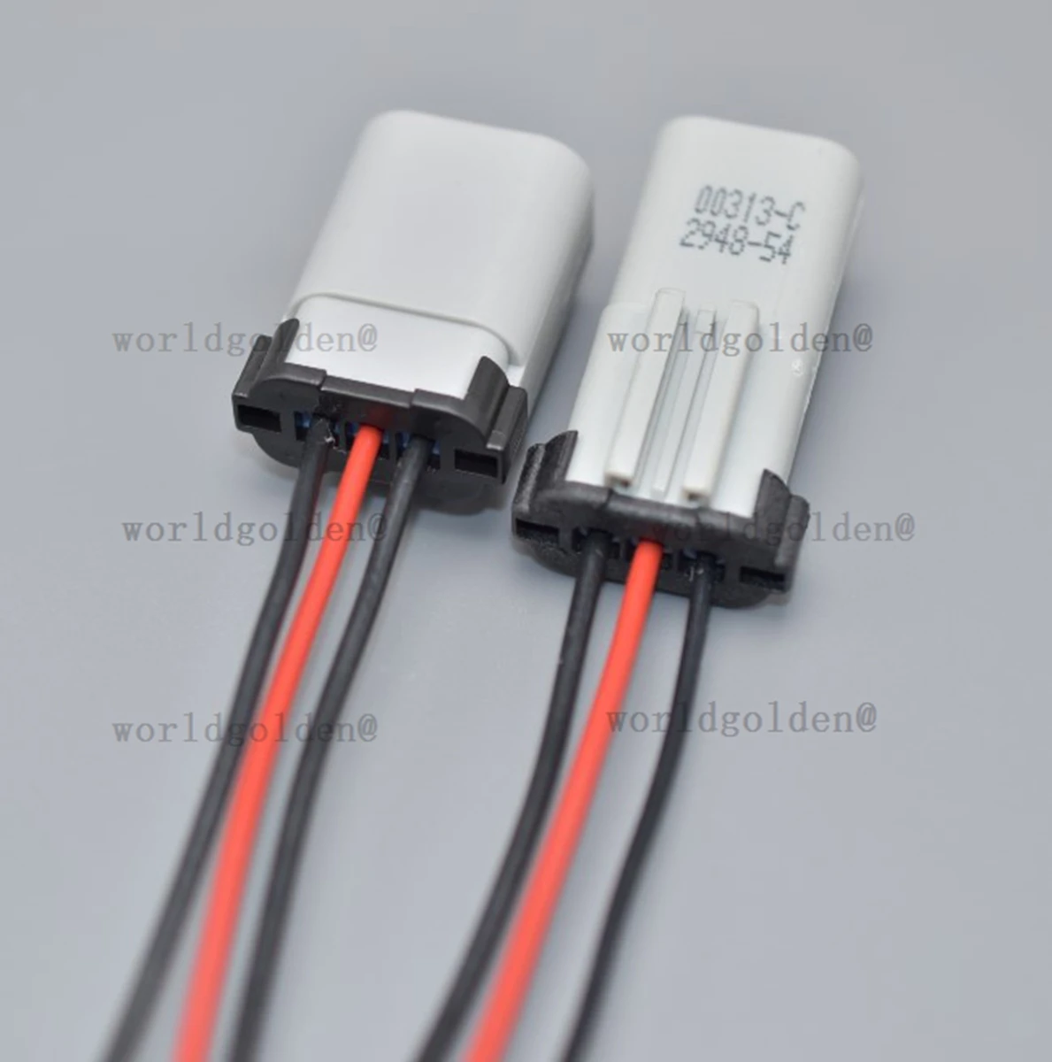 54200309 54200313 3Pin Wiring Connector for Universal Cars, fit for harness installation and regular electrical maintenance