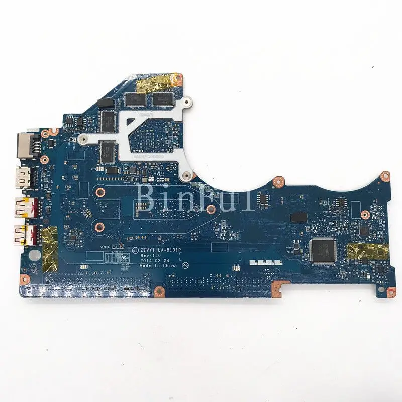 ZIVY1 LA-B131P High Quality For LENOVO ThinkPad Y40-80 Laptop Motherboard With SR1EB I7-4510U CPU 100% Fully Tested Working Well