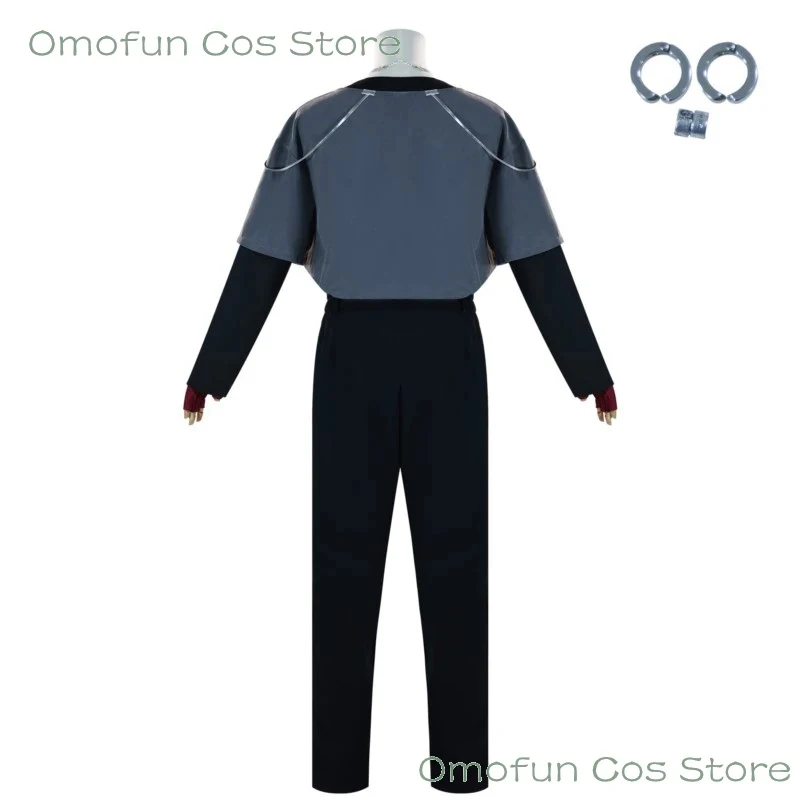 

3'b\6;h/4;ALIEN Till IVAN Cosplay Outfit Costume Wig idol Style Boots Mens Suit Performance Halloween Stage Party Cl3;b,6/k'5;