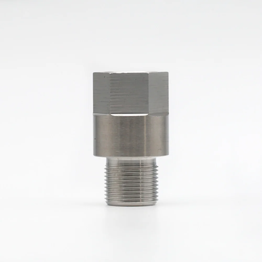 9/16-24 Female to 5/8-24 Male Stainless Steel Thread Adapter Threads Changer SS Screw Converter