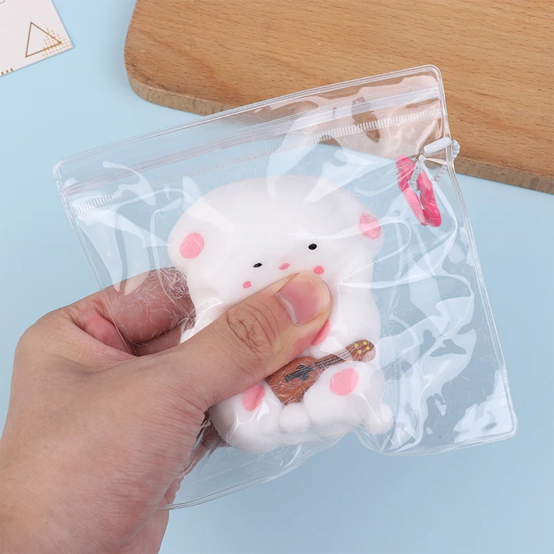 

Kawaii Cartoon Bunny Squeeze Mochi Toy Cute Rabbit Soft Slow Rebound Stress Reliever Toy Decompression Toy For Adult Kid Gifts