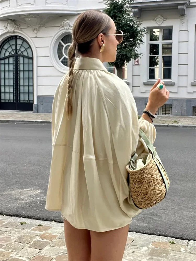 Fashion Loose Autumn Jackets Outwear Female Lapel Zipper Casual Commute Cardigan Coat Clothes Women's Solid Jackets