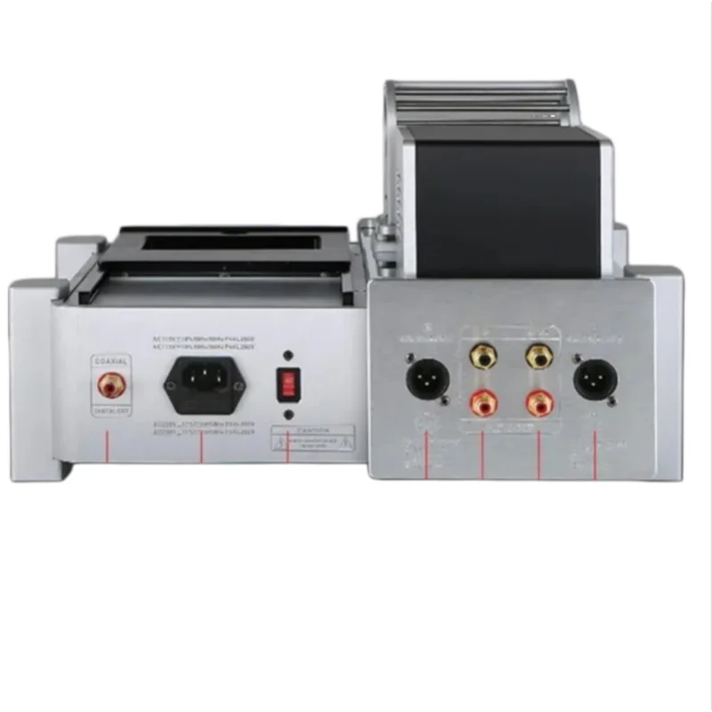Yaqin SD-38A 6N8P Tube CD Player, PCM1794U DAC, XLR Balanced Output, HiFi Audiophile CD Transport with Remote 115V/230V