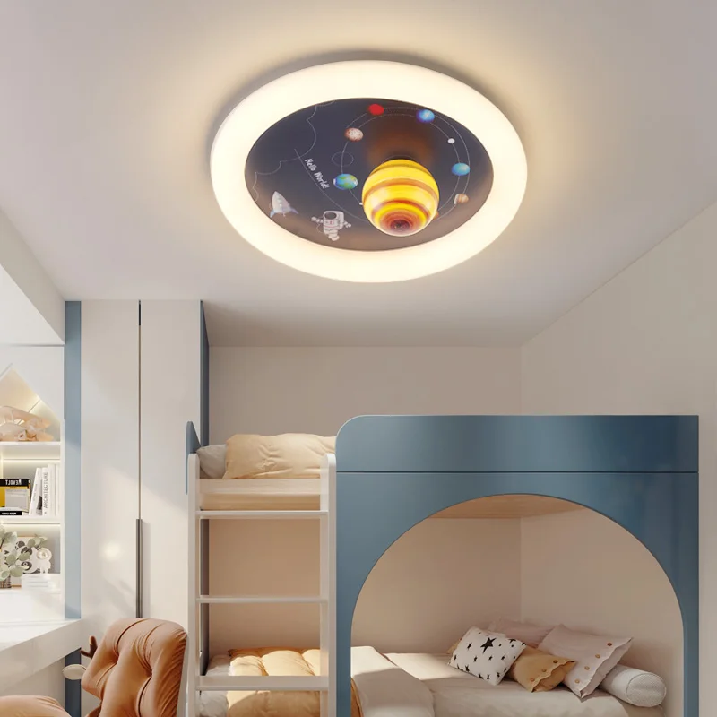 

Full spectrum high CRI eye protection lamps, ceiling lamps of the eight planets of the solar system, children's room lights, boy