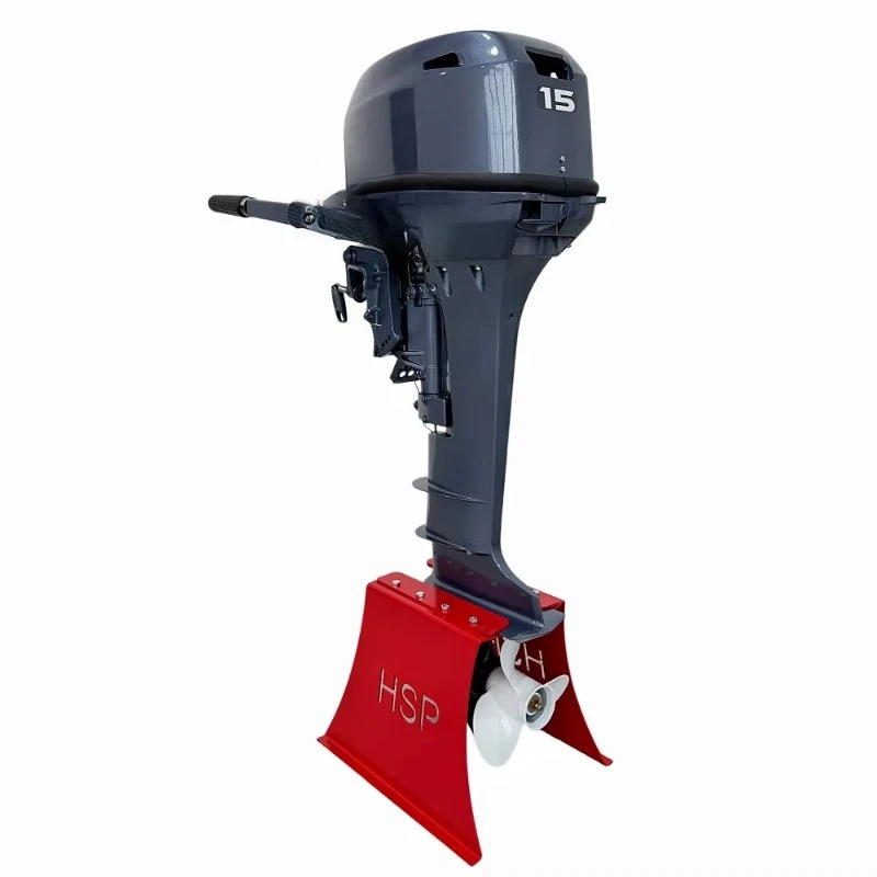 100% New Marine Aluminum Alloy Water Cooling Universal Fit Parts 15HP 2 Stroke Outboard Motors with Full Set Accessories T001