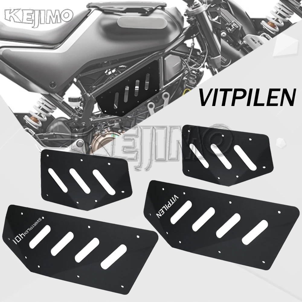

Side Frame Filling Injection Spoilers Cowl For Husqvarna Vitpilen Svartpilen 250 401 401 2020-2023 Panel Body Frame Cover Plate