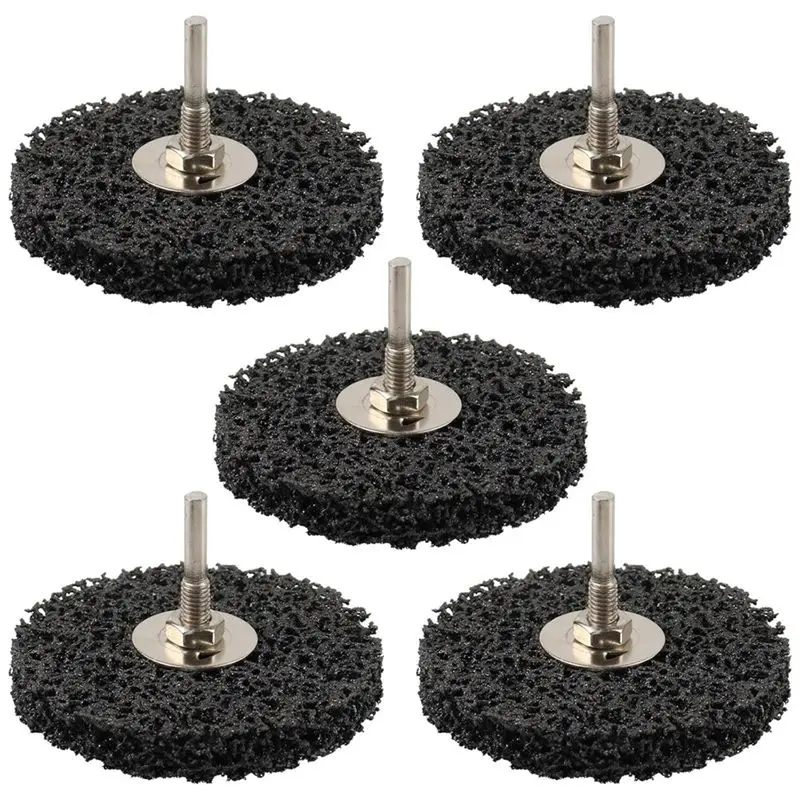 

BAAJ-Paint Stripper Wood, 5PCS Effective Paint Remover For Metal, 4 In Quick Change Paint Eater As Rotary Disc Or As A Brush