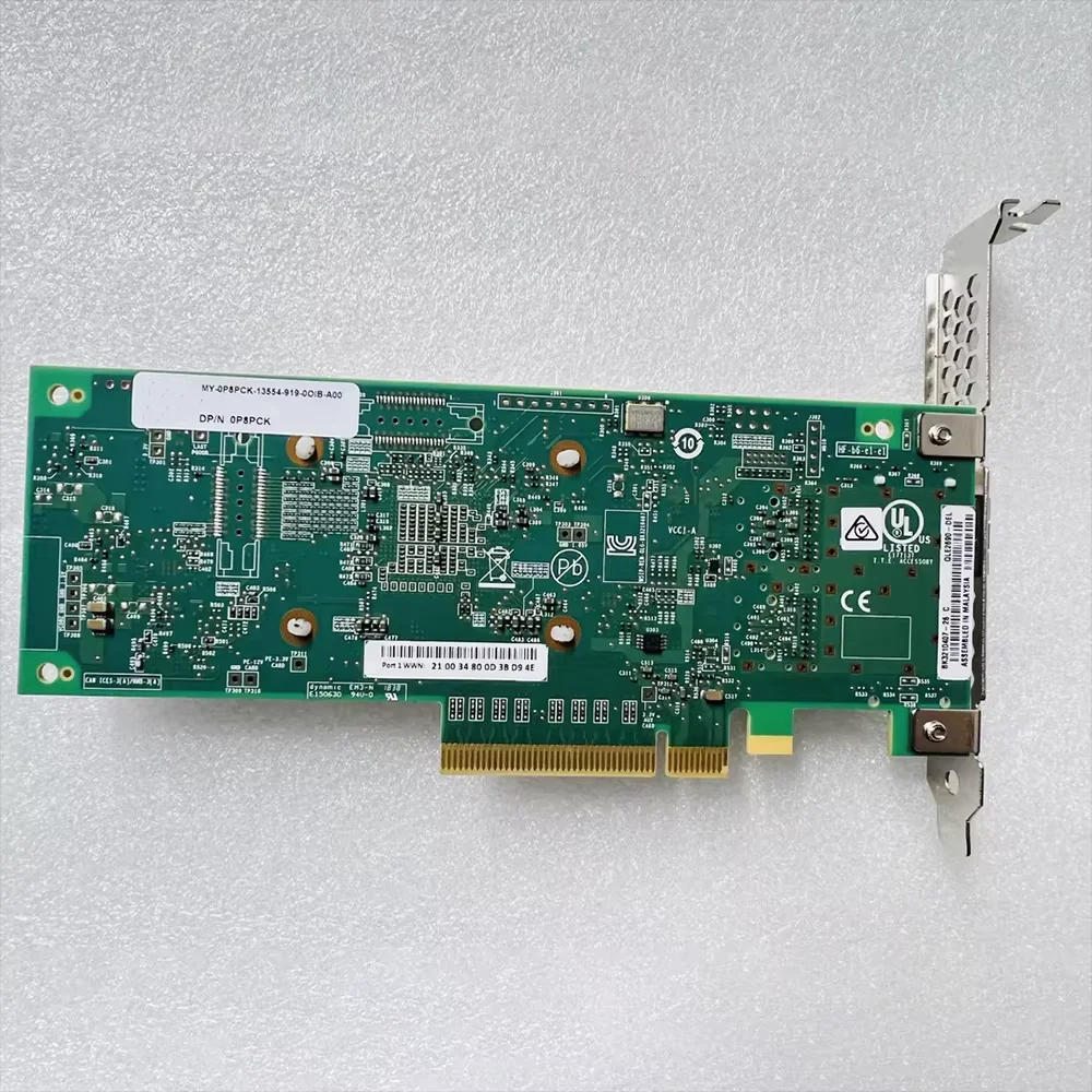 Single port  16Gb FC HBA Fiber Channel Card QLE2690-DEL