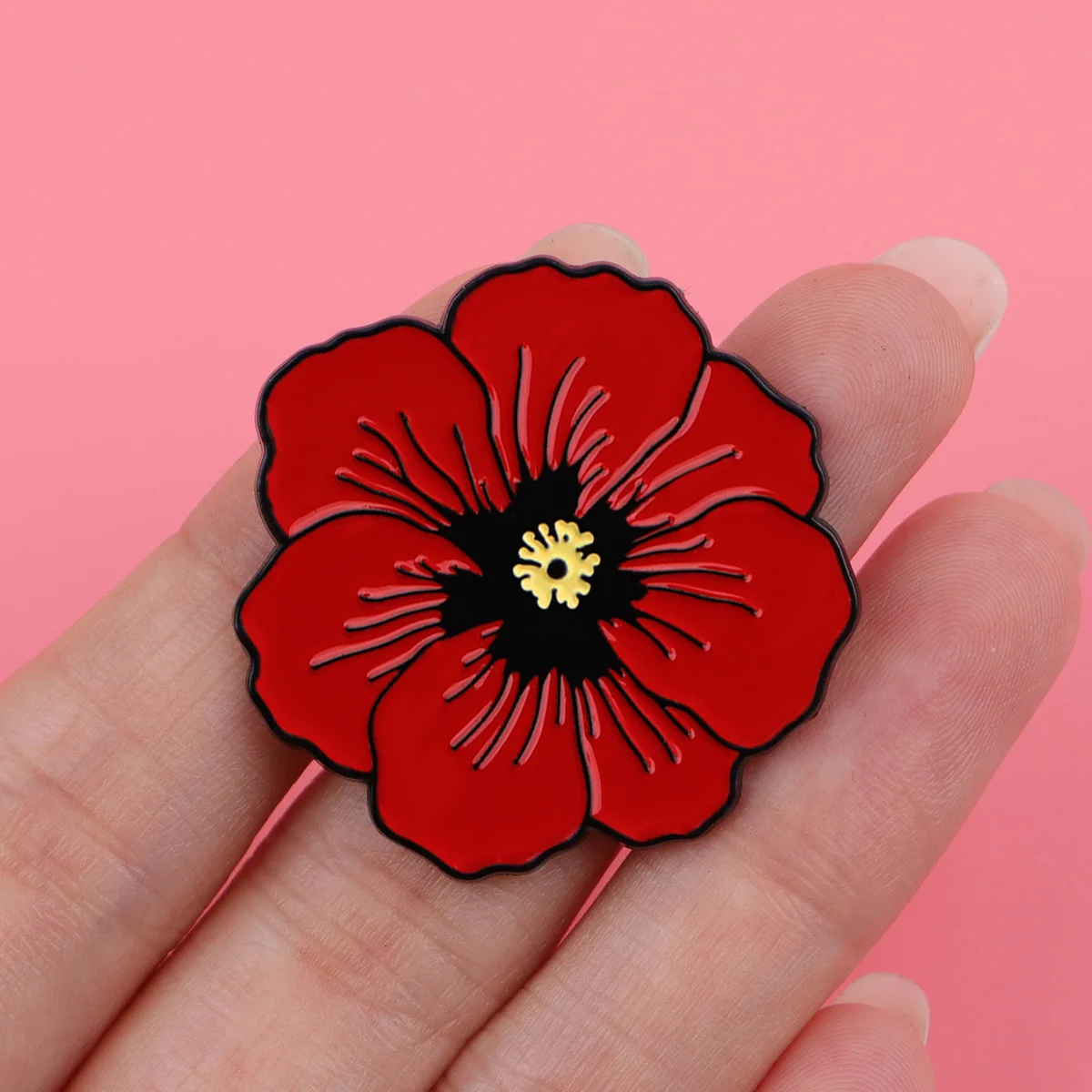 الملونة الثعلب المينا دبابيس الكرتون الطيور دبابيس شارة الزهور التلبيب دبوس لحقيبة الظهر الملابس والاكسسوارات الفن مجوهرات هدايا الأم #3