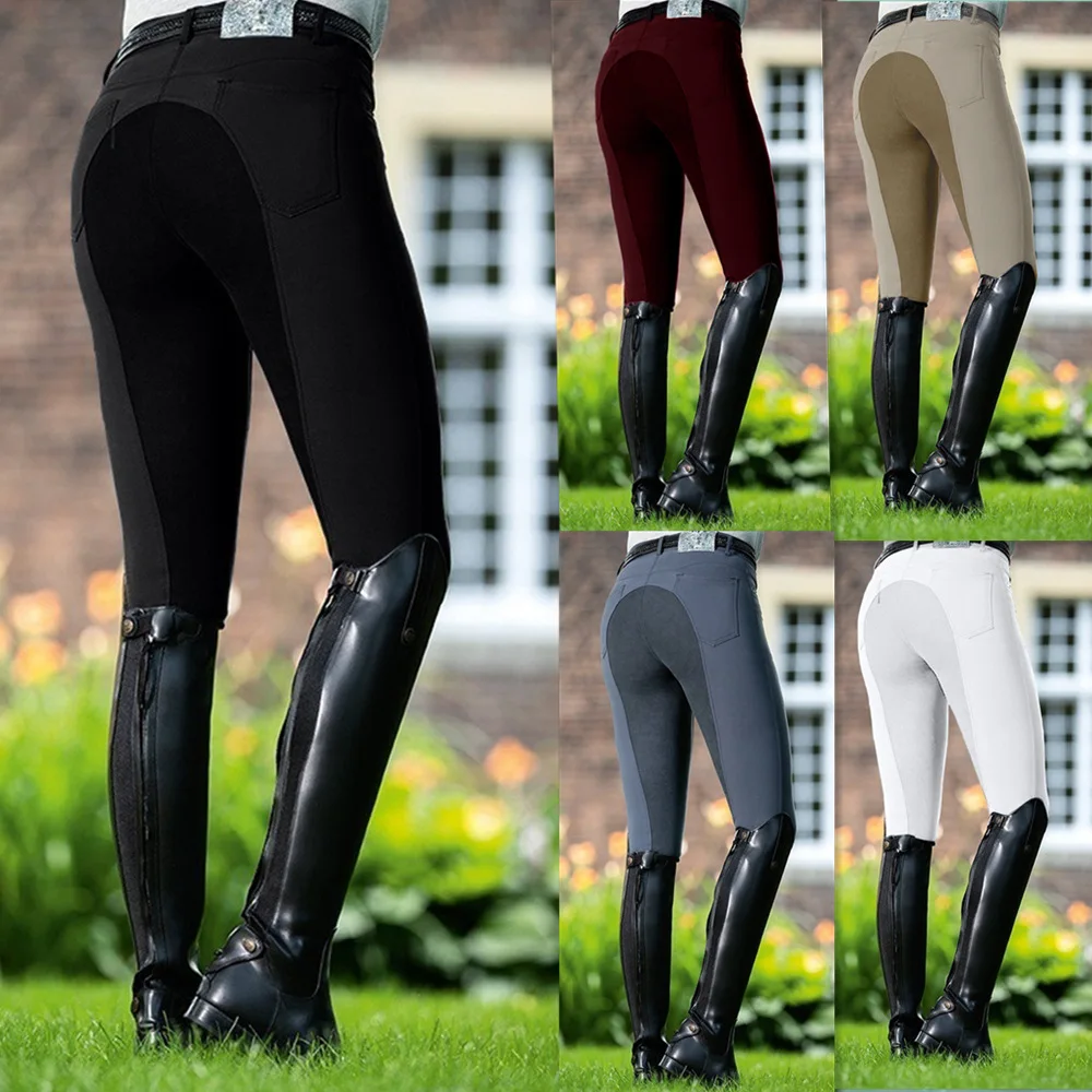 women's leggings stretch pants fashion casual leggings equestrian pants Equipment