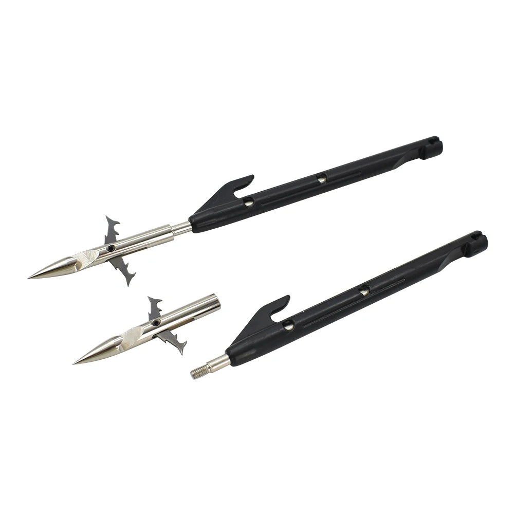 Outdoor Fishing Accessories, High-Quality Rubber Band Shooting, Stainless Steel Fish Dart Slingshot Hunting Accessories.