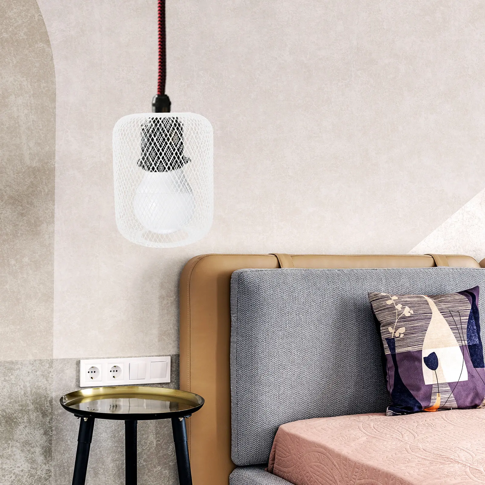 

Металлический ажурный винтажный подвесной светильник-абажур с полым дизайном, декоративный потолочный светильник для дома и ресторана