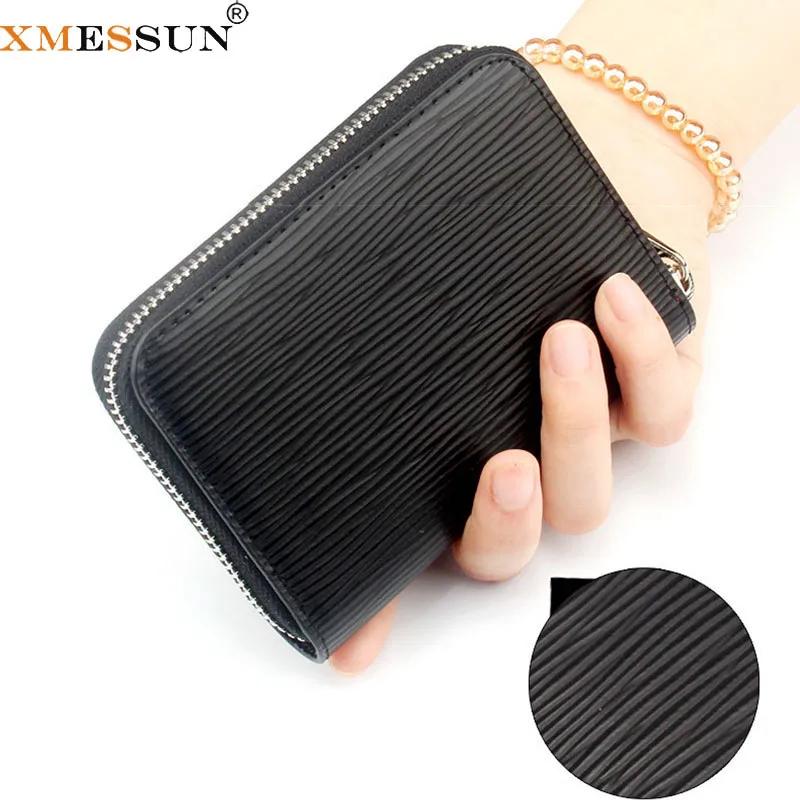 XMESSUN New Trendy Short Wallet For Women and Men,Europe and America Fashion Design PU Leather Casual Clutch Purse Card Bag INS