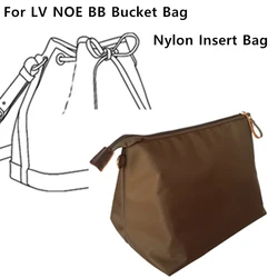 Nylon Bag Organizer Sorting Storage Inner Liner Modification Accessories For LV NOE BB Bucket Bag Insert Pocket Tank Bag Support