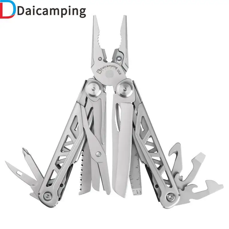 Многофункциональный комплект EDC Daicamping DL6, ножницы, инструменты для кемпинга HRC78K, многофункциональный инструмент, складной нож для кемпинга, плоскогубцы, многофункциональные инструменты Многофункциональный комплект EDC Daicamping DL6, ножницы, инструменты для кемпинга HRC78K, многофункциональный инструмент, складной нож для кемпинга, плоскогубцы, многофункциональные инструменты