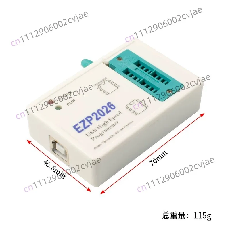 EZP2026 USB High Speed Programmer SPI Flash 24/25/93/95 EEPROM BIOS Chip Writer