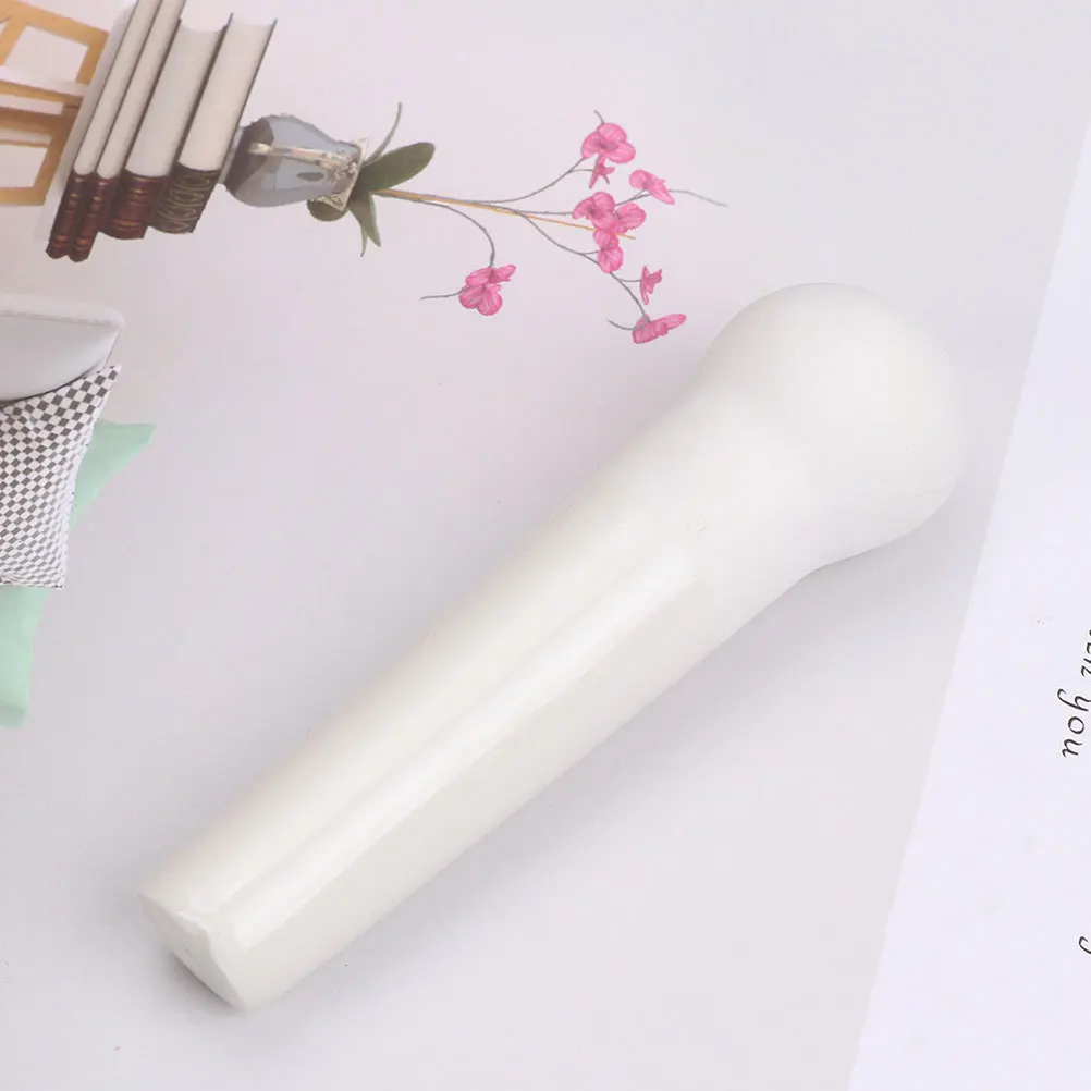 

Garlic Grinder Ceramic Pestle Masher Smooth Head Practical Kitchen Tool Ceramic Pestle Kitchen Garlic