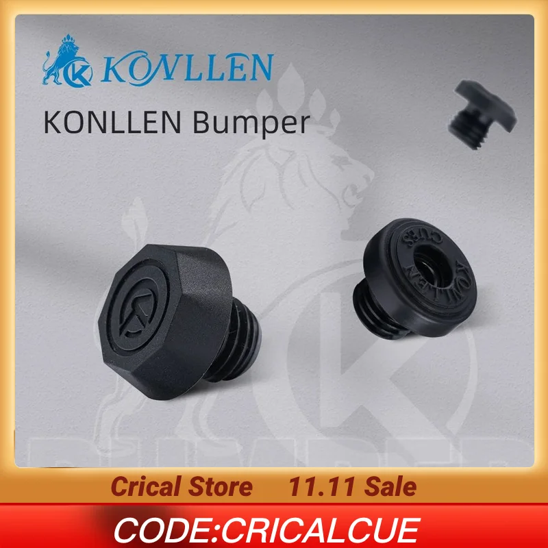 

Konllen original pool cue bumper has hollow and solid, suitable for konllen pool cues