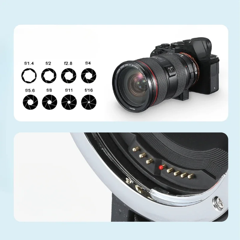 EF-NEX eignet sich für Objektiv E-Port A7M3 Autofokus Auto Blende