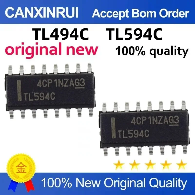 (5-100 pieces)New original TL594C TL494C double-sided foot SOP can be directly photographed