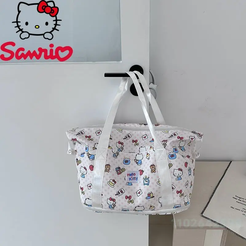  New Women's Travel Bag Fashionable High Quality Moving Luggage Bag Cartoon Large Capacity Multi Functional Storage Bag