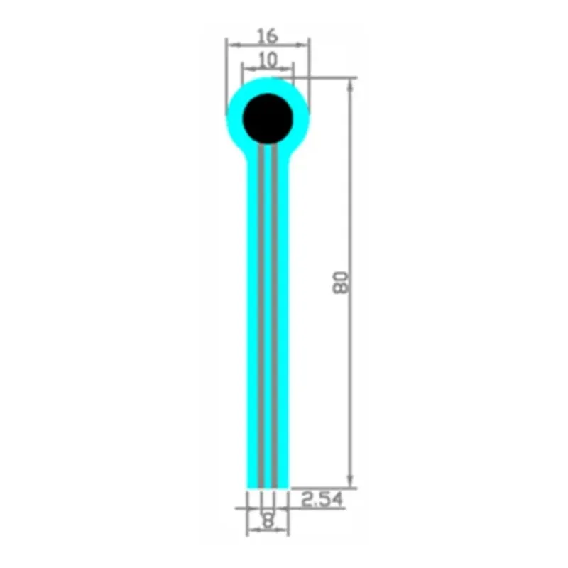 Thin Film Pressure Sensor Flexible Gait Analysis Piezoresistive Smart Sensor Switch