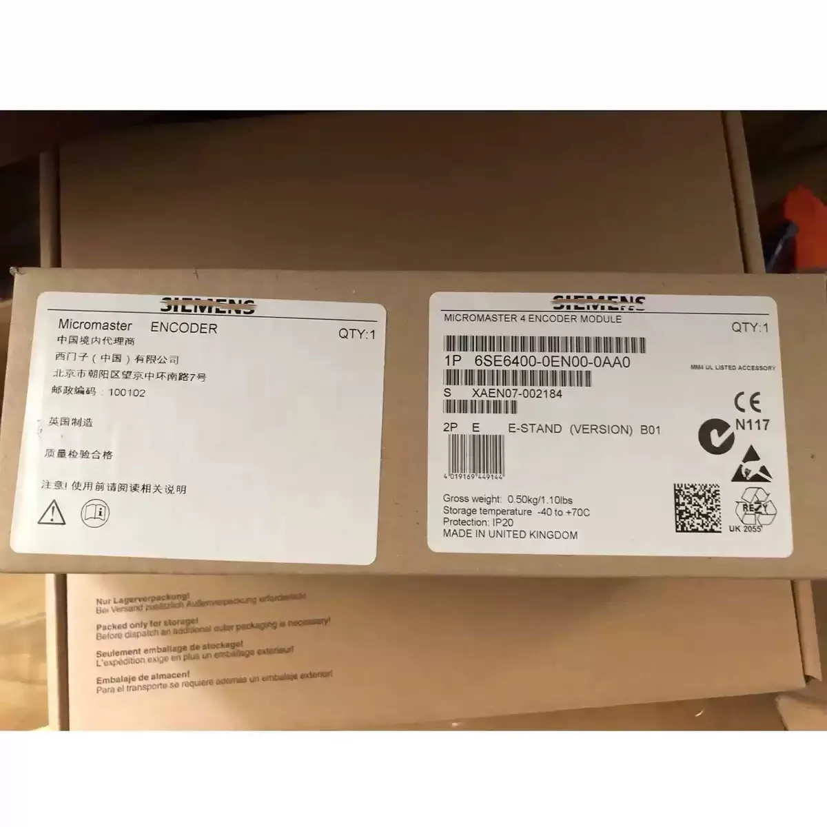 

1 шт. 6SE6400-0EN00-0AA0 6SE6 400-0EN00-0AA0 НОВЫЙ 100% гарантия качества