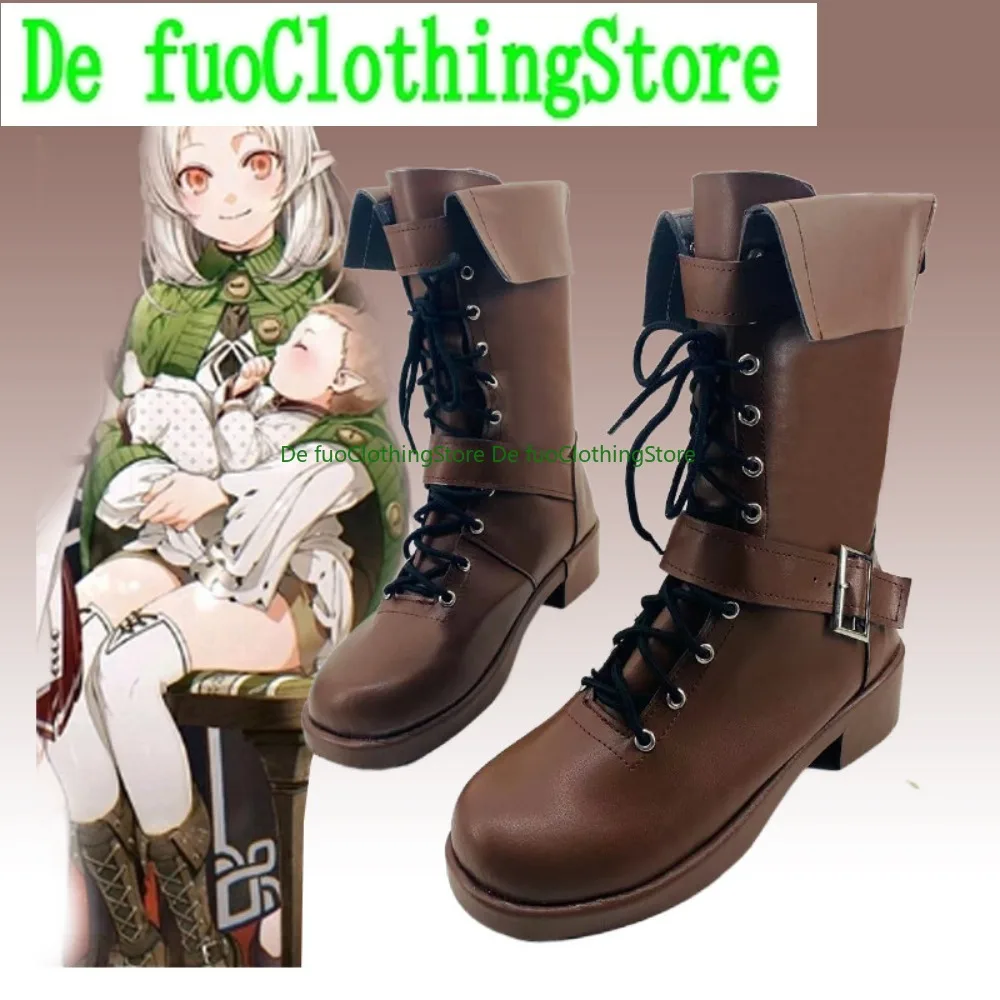 

Anime Mushoku Tensei Sylphiette Cosplay Women's Shoes Boots Game Design Cosplay Halloween Party Props