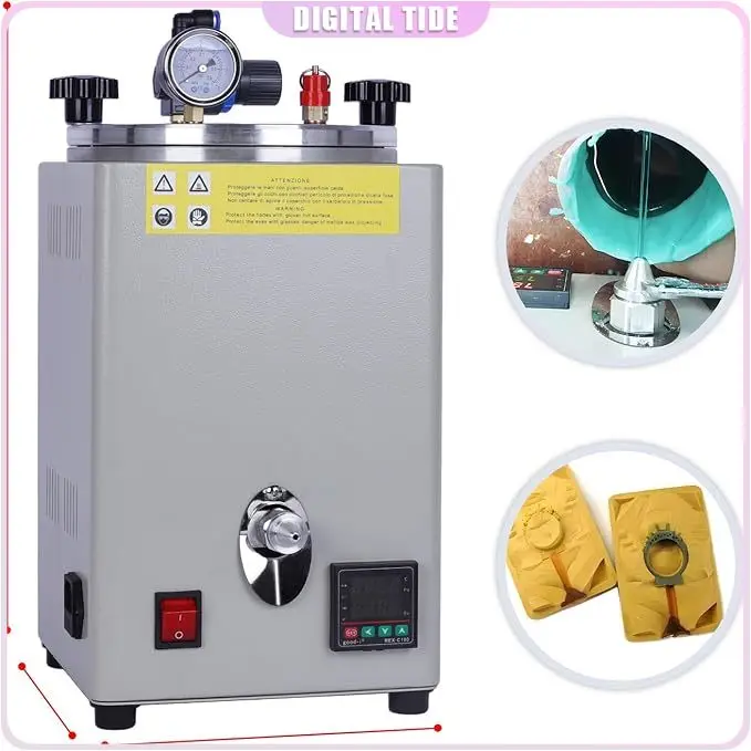 

Inflating and waxing machine jewelry processing equipment, waxing machine wax film casting, plate forming machine low bubble