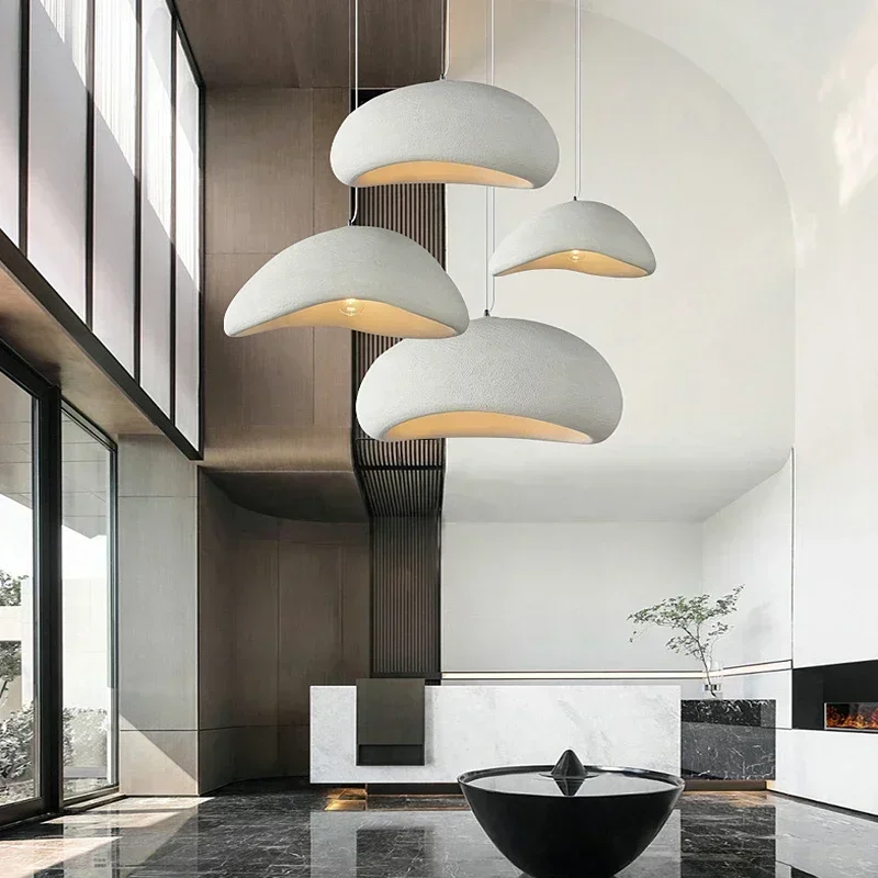 Modern Wabi Sabi Led Pendant Light For Living Room Home Decorations Dining Bedroom Chandelier Loft Hanging Lamp Lustre Fixtures