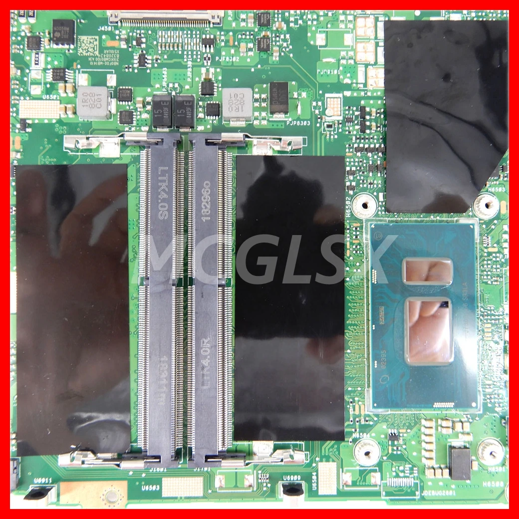 Imagem -04 - Placa-mãe para Asus X510unr X510un X510ua X510uao X510uf X510uar S510un S5100u X510uno F510u Vm510ua Mainboard