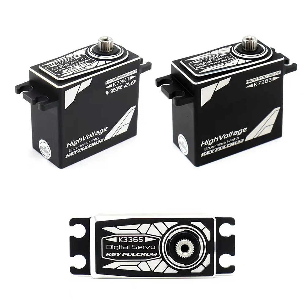 KeyFulcrum KF Brushless Servo K3365 K7365 K7361 V2 6-8.4V HV 1/10 1/8 RC car high speed high torque motor titanium metal gear