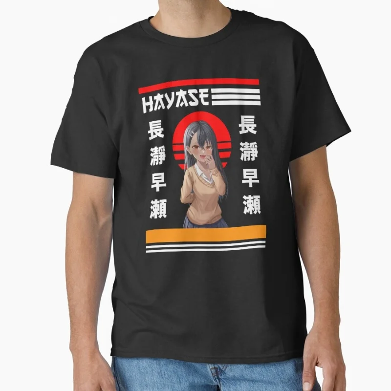 1030 Dont Toy With Me Nagatoro Hayase Gift for Anime lover 100% cotton Y2K clothes O -Neck Short Sleeve Graphic T-Shirt S-6XL