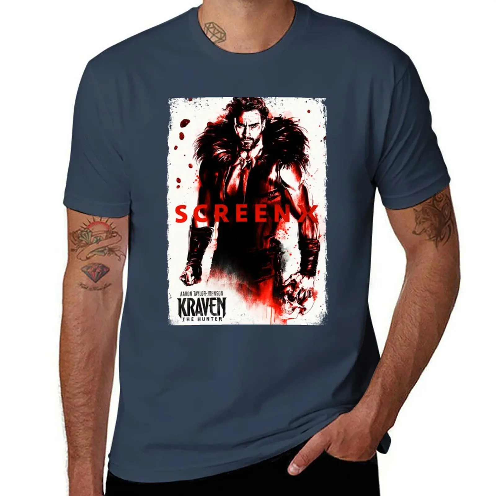 

Kraven Movie The Hunter T-Shirt Long Lasting Casual T-Shirt