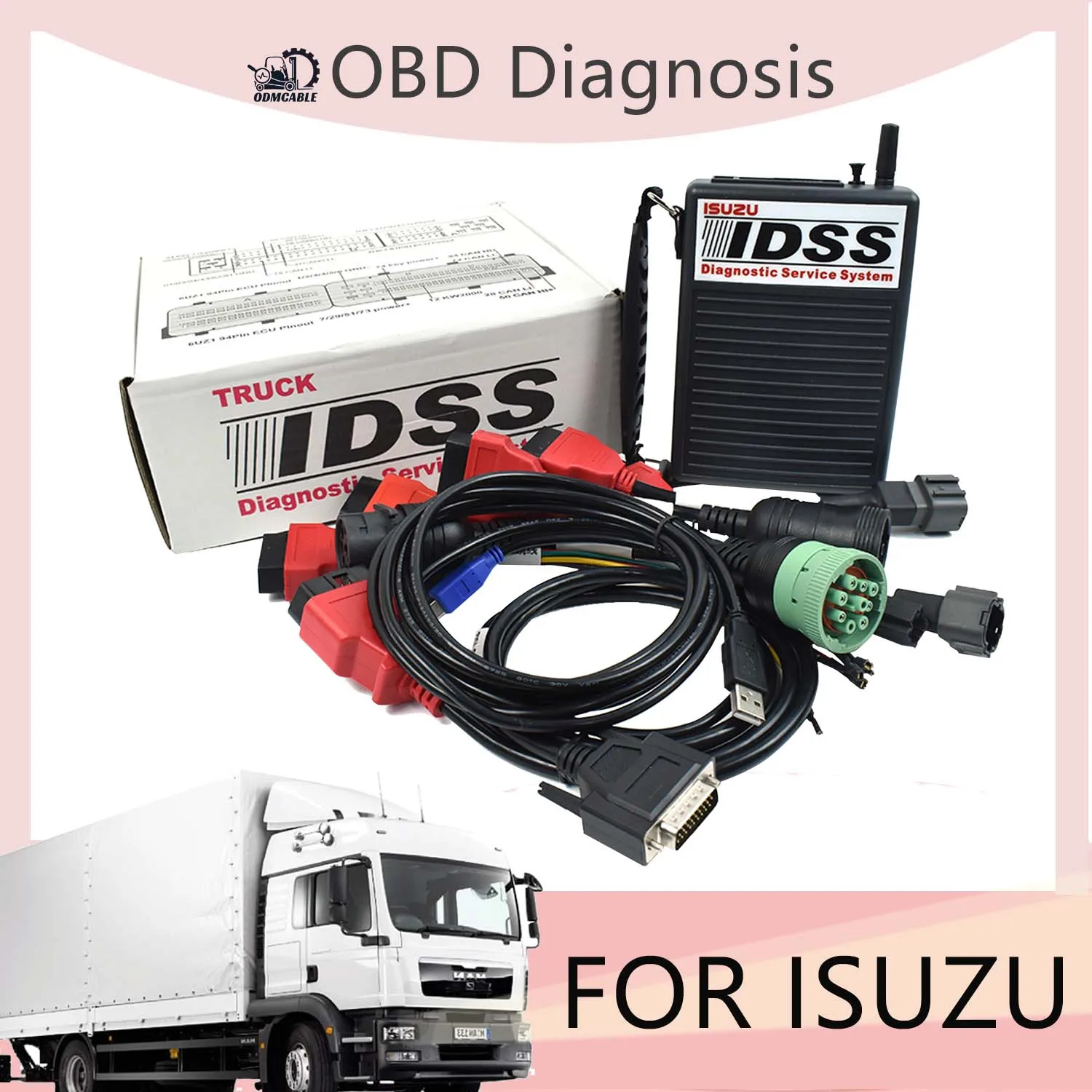 For Isuzu Diagnostic Service System (IDSS) II Truck Excavator EURO6/EURO5 Auto Diagnostic Tool