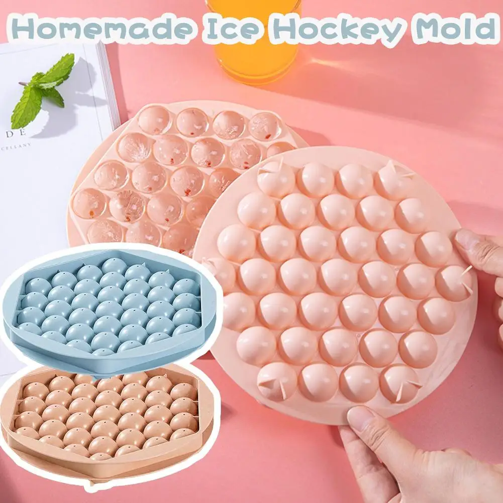 3D Round Tray Plastic Ice Mold Refrigerator Spherical DIY Moulds Ice Ball Maker Kitchen Tools