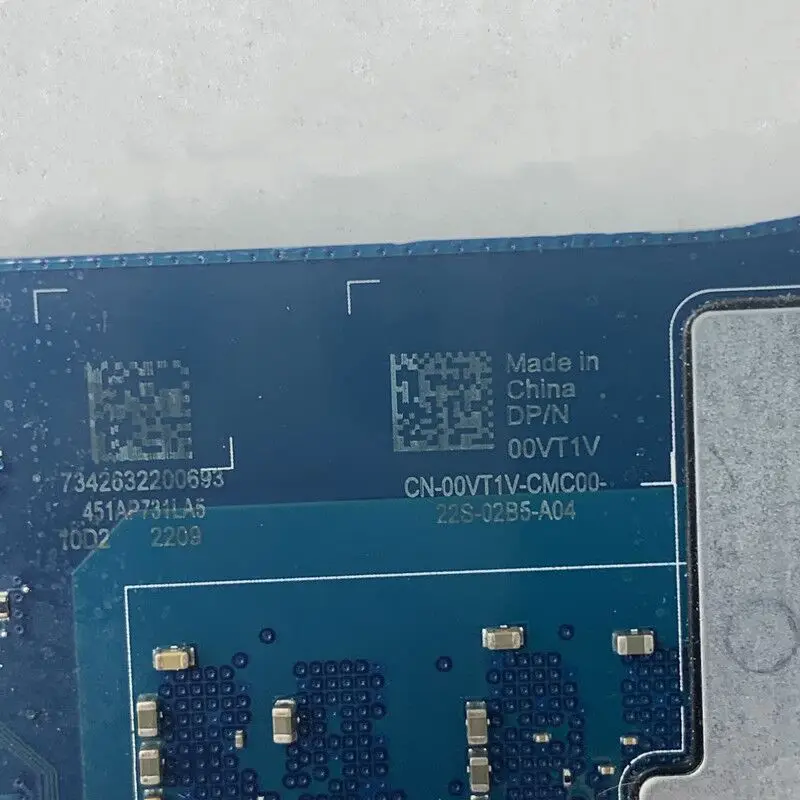 

Материнская плата для ноутбука DELL G15 5515 CN-00VT1V 00VT1V 0VT1V с процессором Ryzen 7 5800H LA-K454P GN20-P1-A1 RTX3050TI, 100% протестировано, хорошо