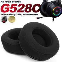 Earphone pads For A4Tech Bloody G528C  replacement  Earpads headphones Mesh cloth Memory Covers Sponge Soft Protein