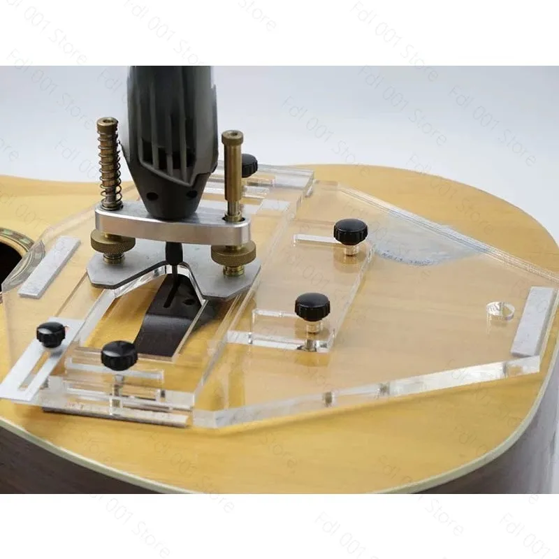 Guitar Bridge Grooving Mold Folk Classical Guitar Lower String Pillow Slotting Repair Tool