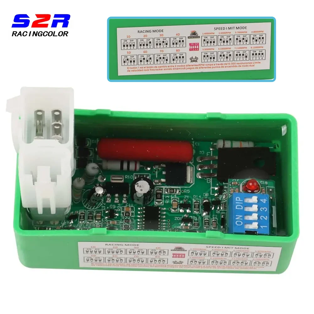 

For Bajaj BM150 BM 150 Boxer CT150 CT125 For Kawasaki BOXER 150 Motorcycle Parts 7 Pin AC CDI Adjustable Igniter Unit Racing